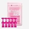 EYEBAGHACK – Express Eyelift Effect gegen Tränensäcke & Fältchen – Sichtbar glatte Augen in 2 Minuten – Invisible Flex Film Technology für bis zu 10h Wirkung – 5x wiederverschließbare Mini-Tuben